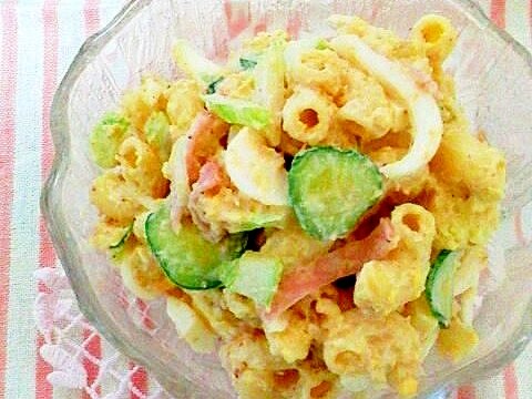 ポテトが絡む♪W胡麻風味☆ポテト+マカロニサラダ❤